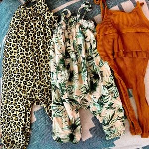 Bundle of jumpsuits